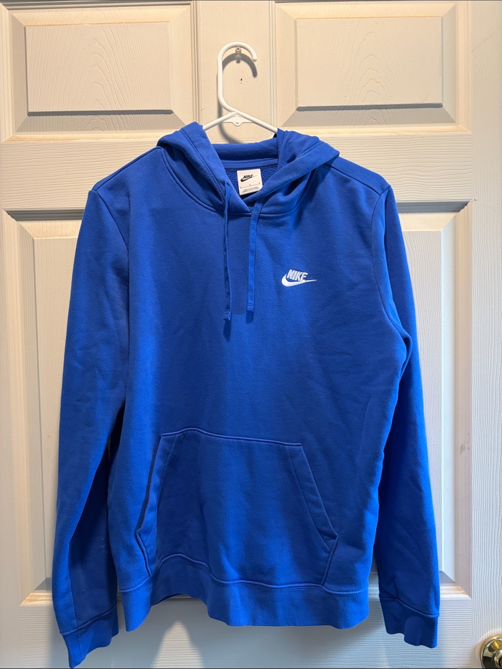 Nike Men's Bright Blue Pullover Hoodie